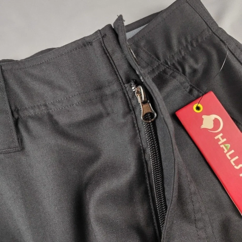 Hallstatt Cargo Shorts Mens Size 30x9 Black Breathable Stretch Comfort NWT